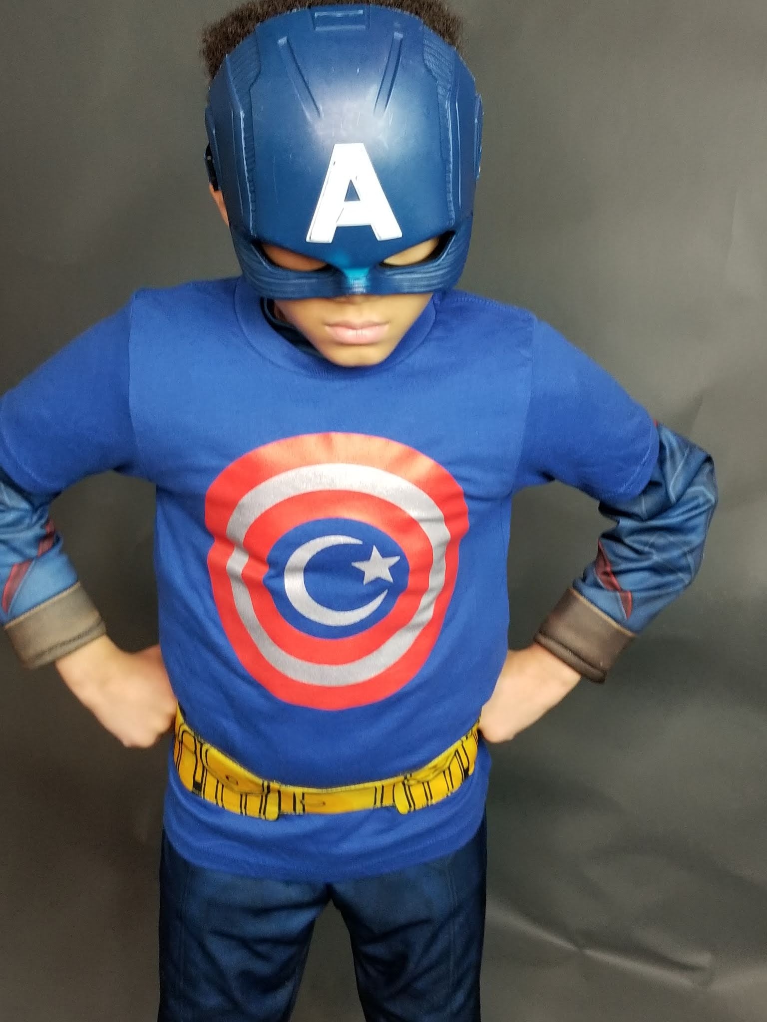 Captain America Crescent Shield Tee